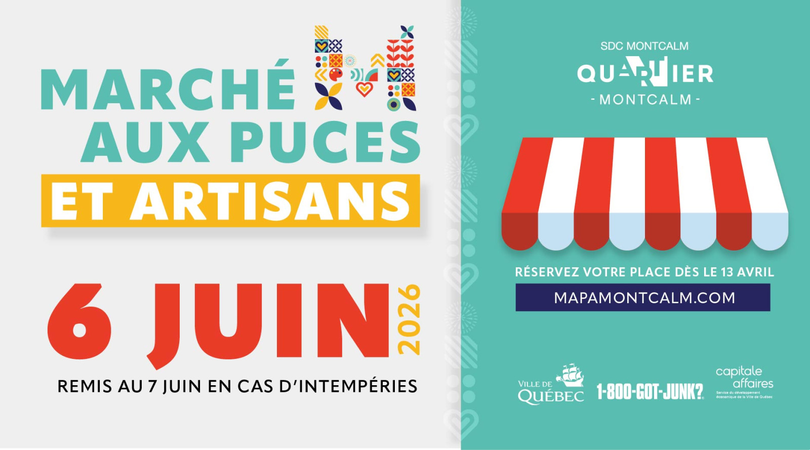 Marché aux puces et artisans de Montcalm