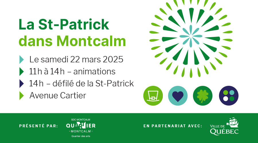 Fête de la St-Patrick dans Montcalm